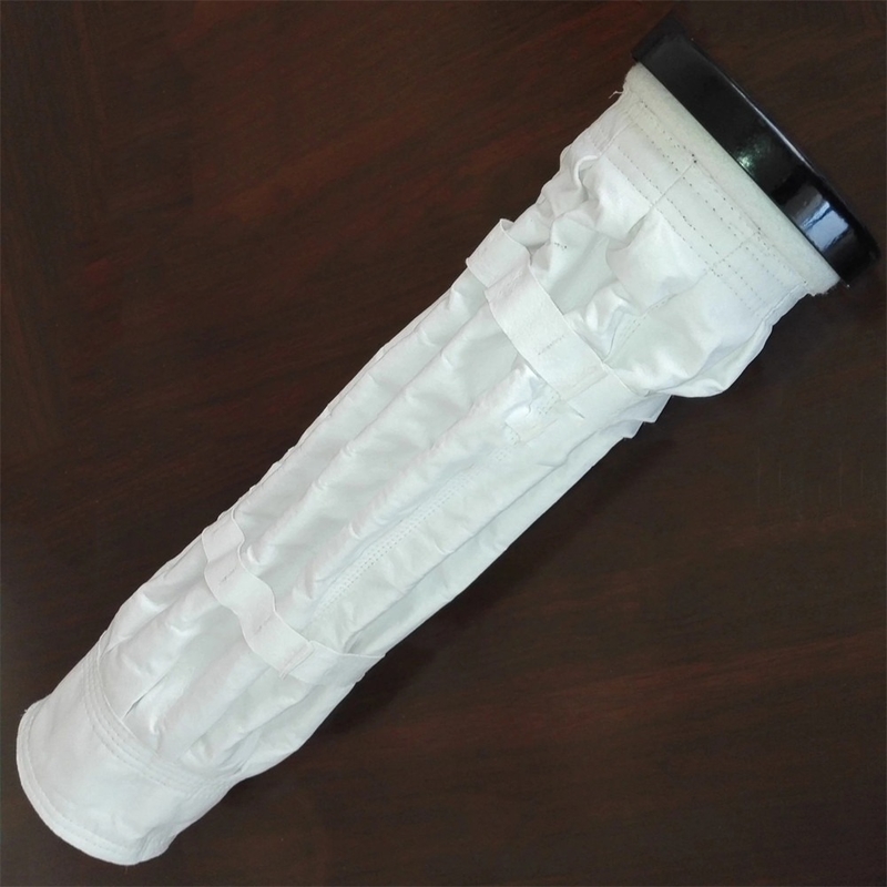 Tas Filter 100% PTFE Pleated Waterproof Alkali Resistance Filter bag pengumpul debu
