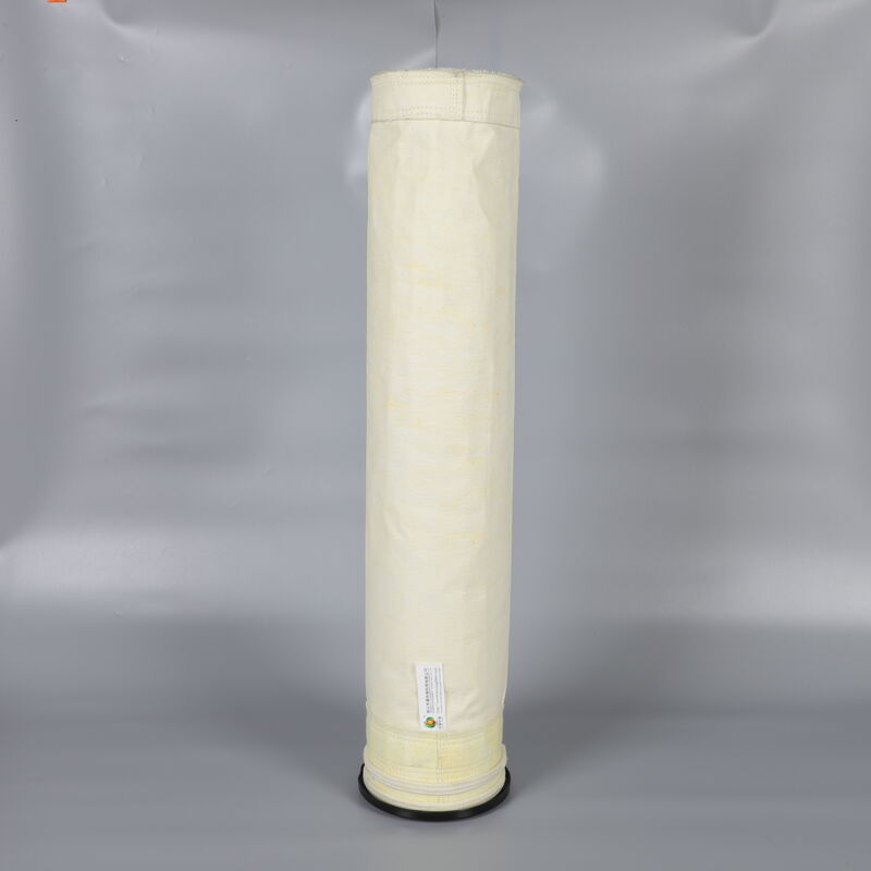 Tas Filter PTFE Lapisan AC500PTFE dengan 500 GSM Filter Jarum untuk Aplikasi Industri 260°C