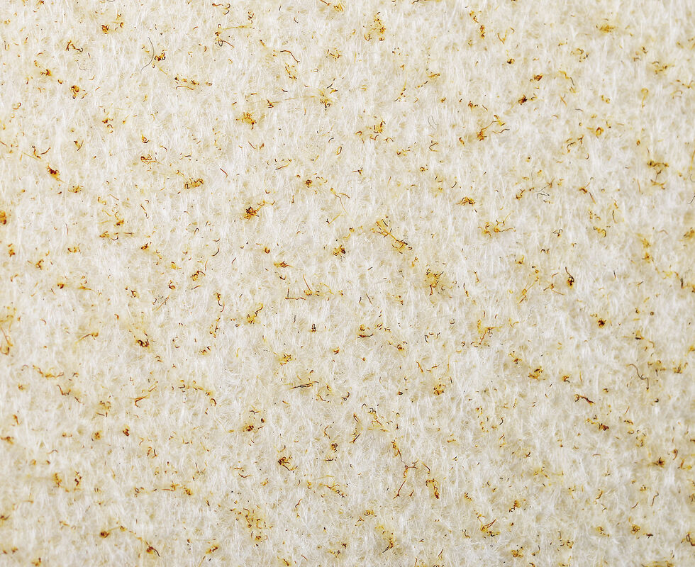 Felt jarum Aramid tahan terhadap suhu dan api yang ekstrim dengan efisiensi filtrasi tinggi